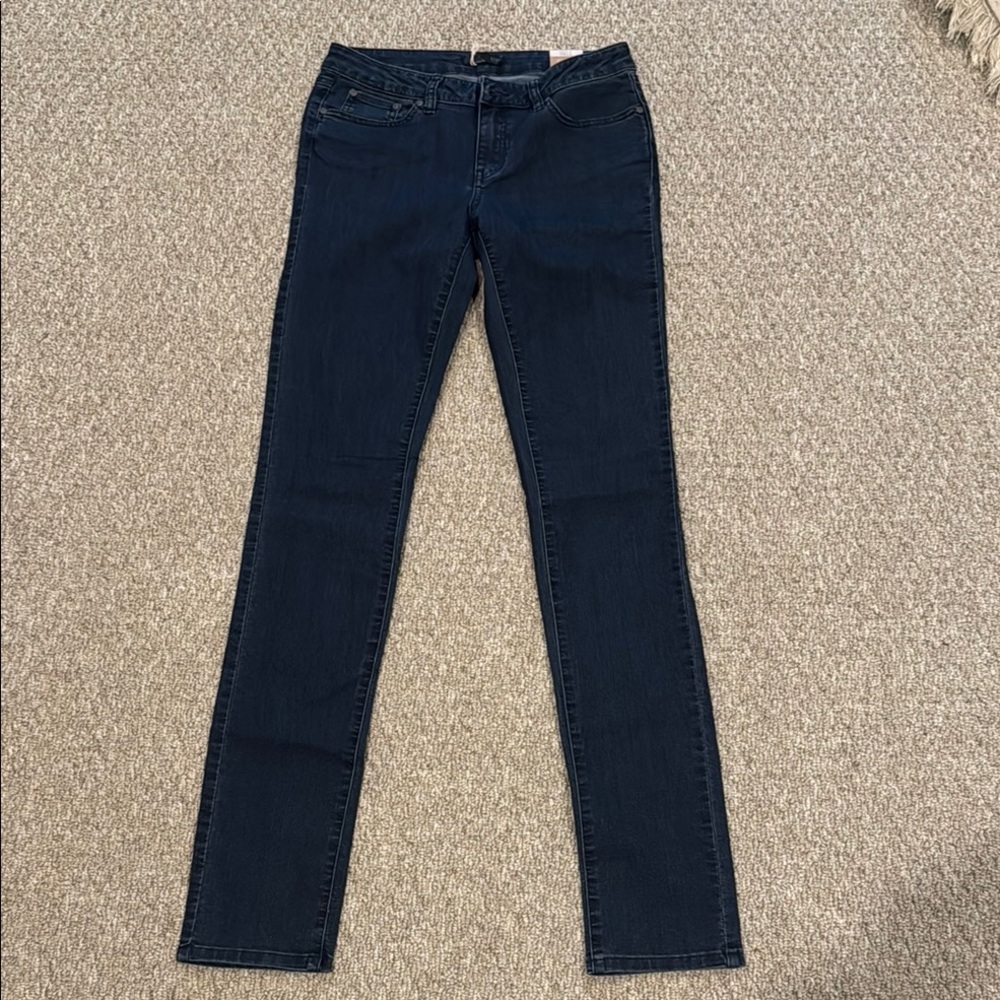 Prana Blue skinny jeans, size 6, tall, NWT